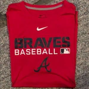 braves dri fit shirt